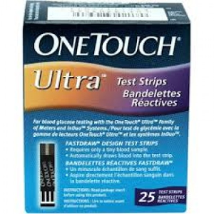 Que thử đường huyết One Touch Ultra 25 que